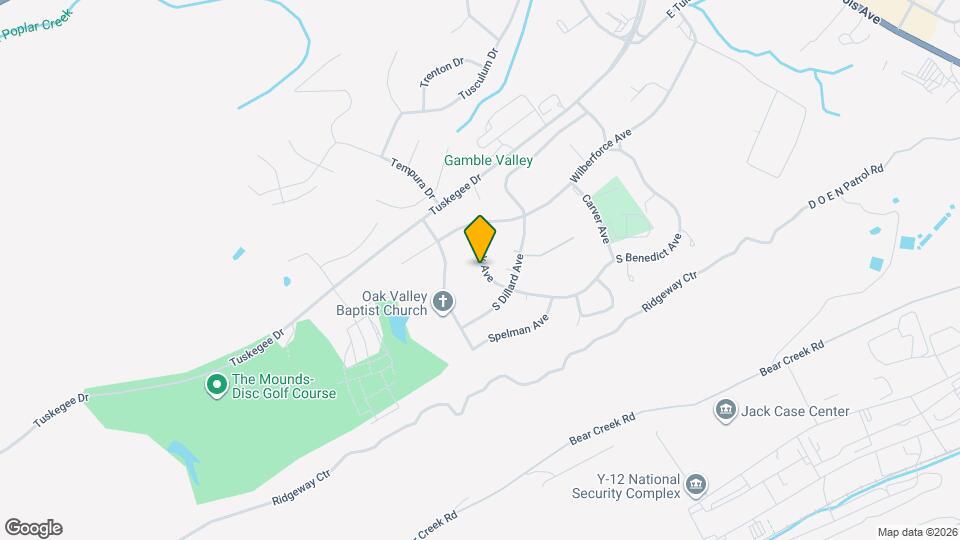 220 Fisk Ave Map and Location Details