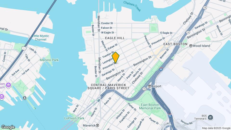 77 Princeton St Map and Location Details