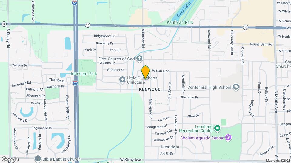 902 S Duncan Rd Map and Location Details
