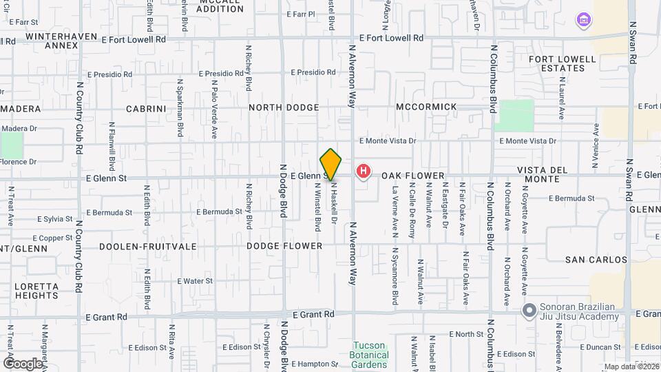 2761 N Haskell Dr Map and Location Details