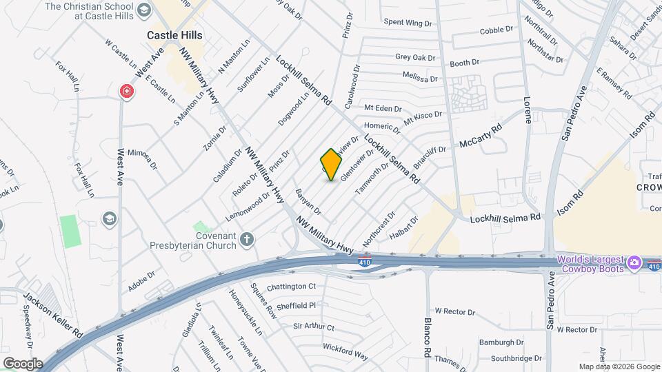 209 Glentower Dr Map and Location Details