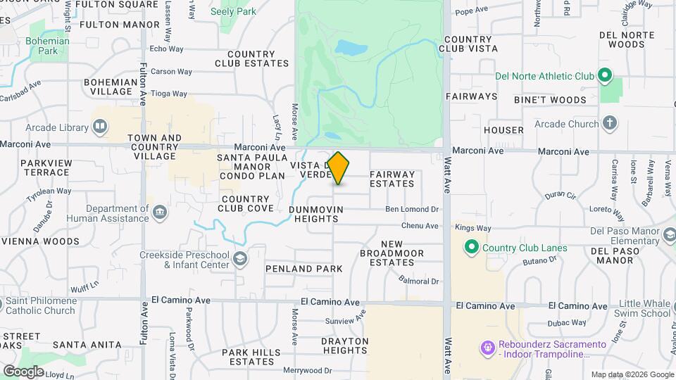 3201 Bonita Dr Map and Location Details