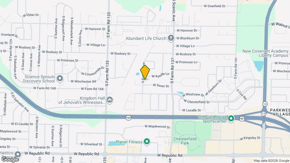 3744 S Colgate Ave Map and Location Details