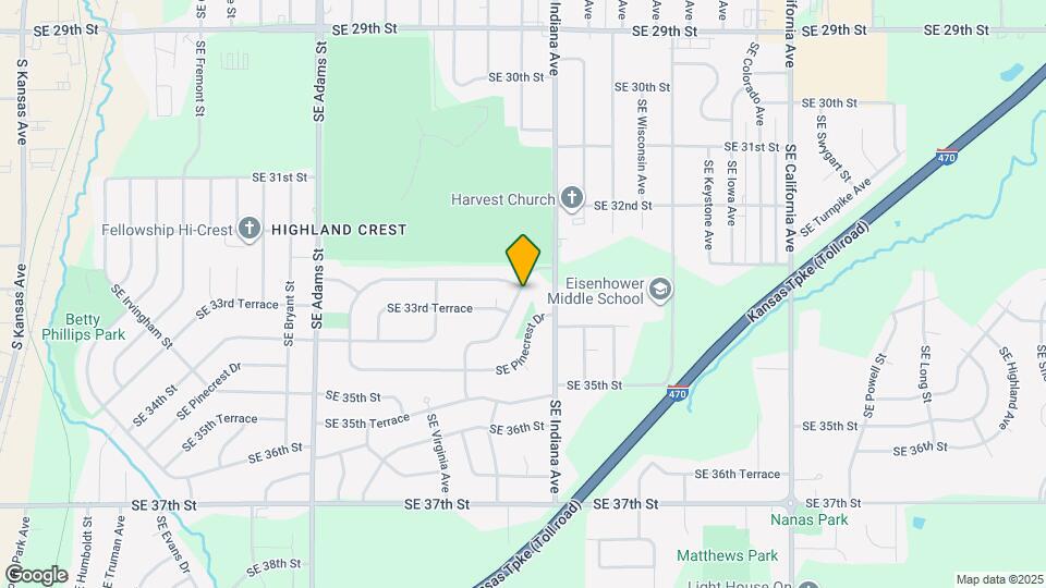 3308 SE Ohio Ave Map and Location Details