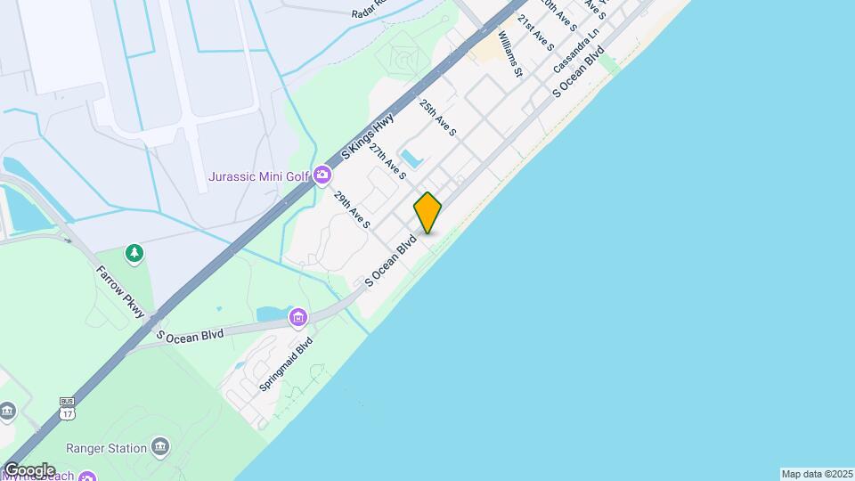 2711 S Ocean Blvd Mapa y Detalles de la Ubicación