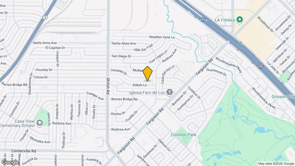 11621 Kilkirk Ln Map and Location Details