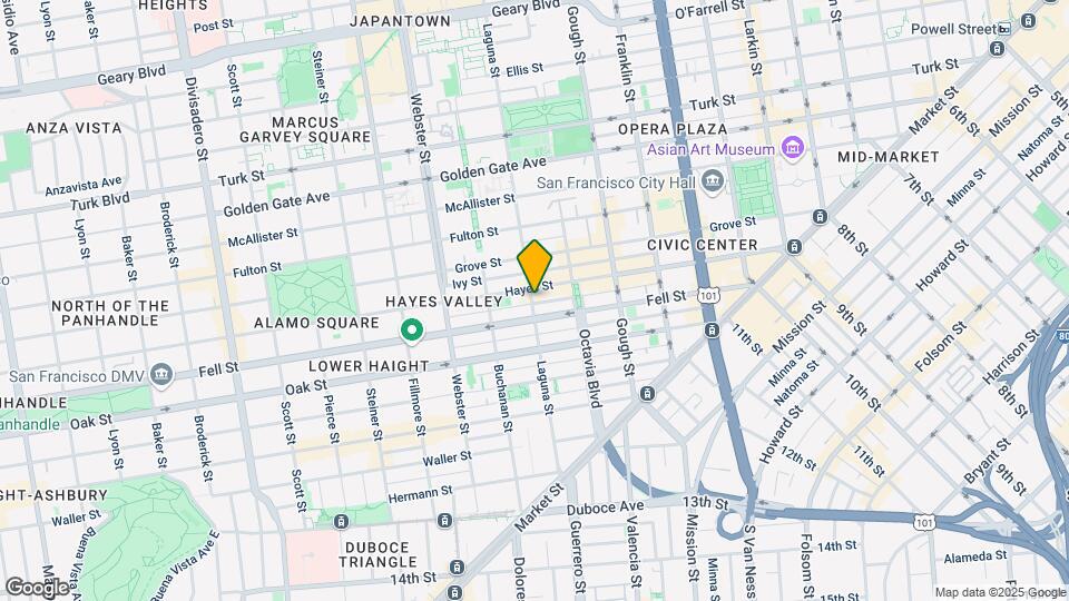 528-552 Laguna St Map and Location Details