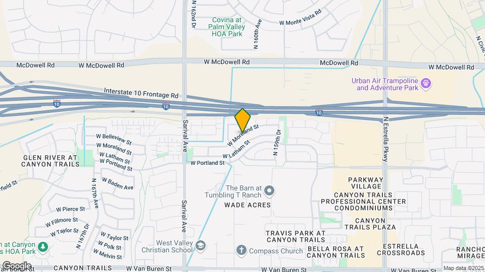 16055 W Moreland St Map and Location Details