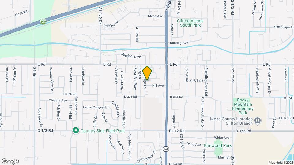 484 Ridge Ln Map and Location Details
