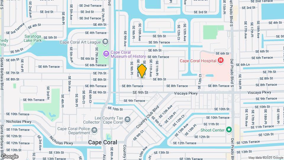 1004 SE 8th St, Unit 202 Map and Location Details