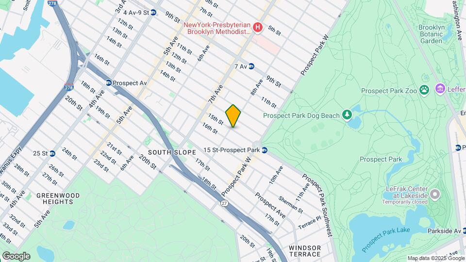 426 15th St, Unit 3B Map and Location Details