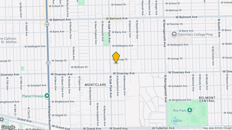 2840 N Rutherford Ave, Unit GDN Mapa y Detalles de la Ubicación