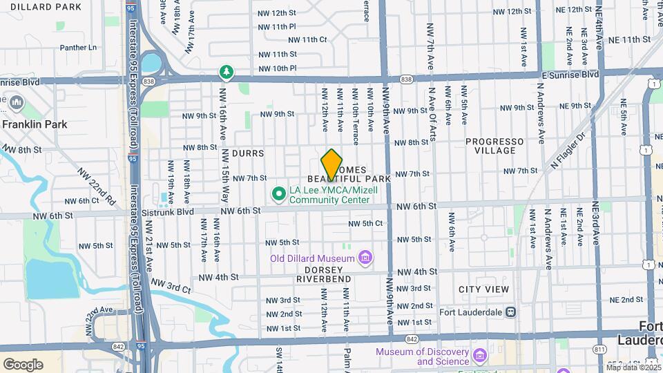 634 NW 12th Ave Map and Location Details