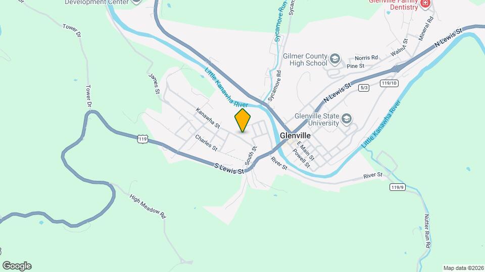 206 Kanawha St Map and Location Details