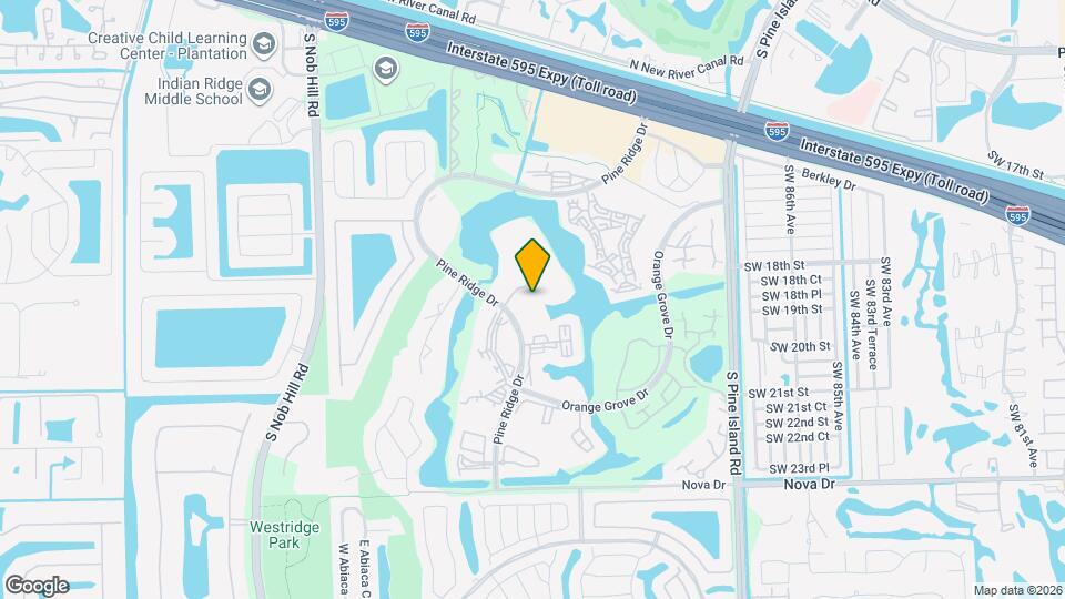 9410 Poinciana Plz, Unit 101 Mapa y Detalles de la Ubicación