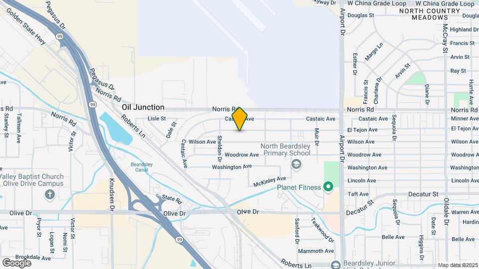 1223 El Tejon Ave Map and Location Details