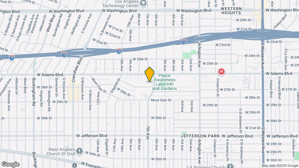 3715 W 27th St Map and Location Details