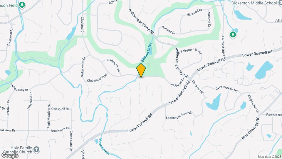 3926 Clubland Dr Map and Location Details