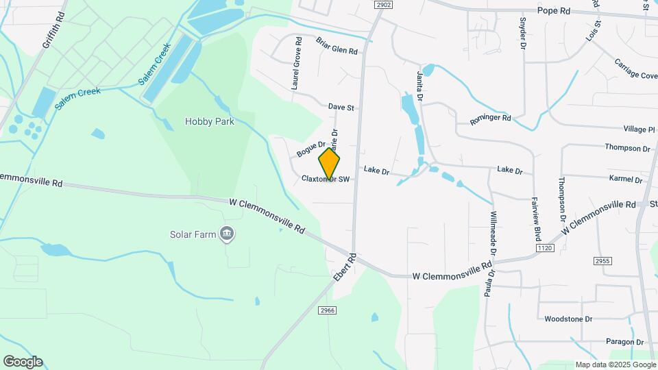 2016 Claxton Dr SW Map and Location Details