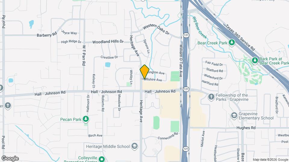 3349 Wilshire Ave Map and Location Details