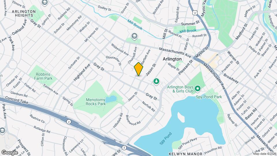 83 Irving St Mapa y Detalles de la Ubicación