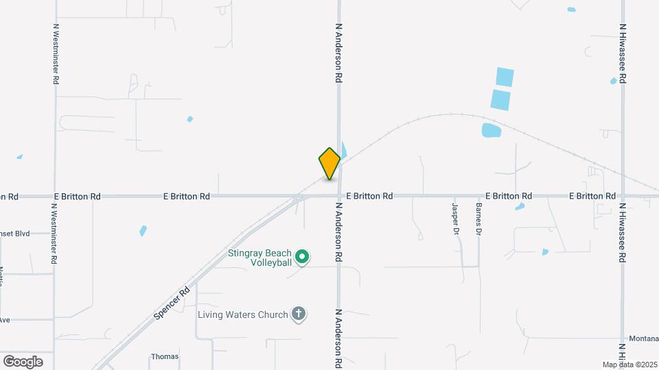 11917 E Britton Rd Map and Location Details