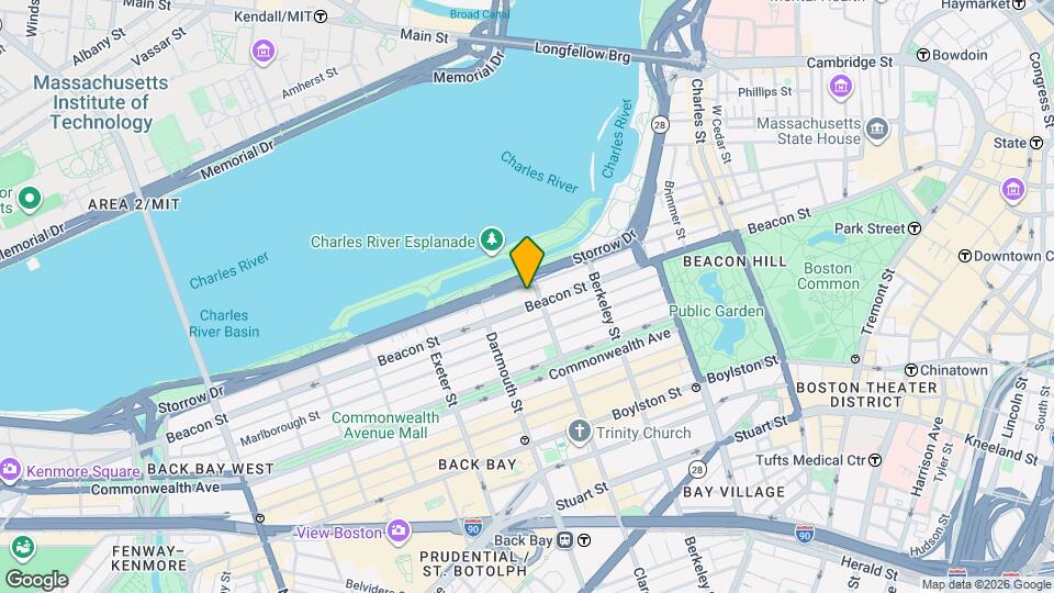 188 Beacon St, Unit 3 Map and Location Details