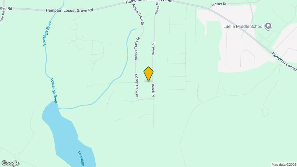 701 Derek Pl Map and Location Details