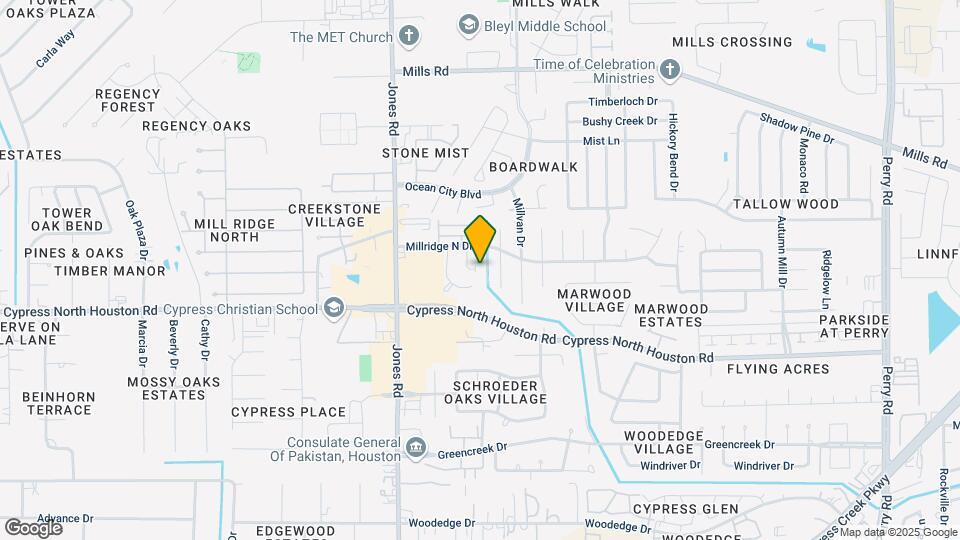 12410 Millridge Frst Ct Map and Location Details