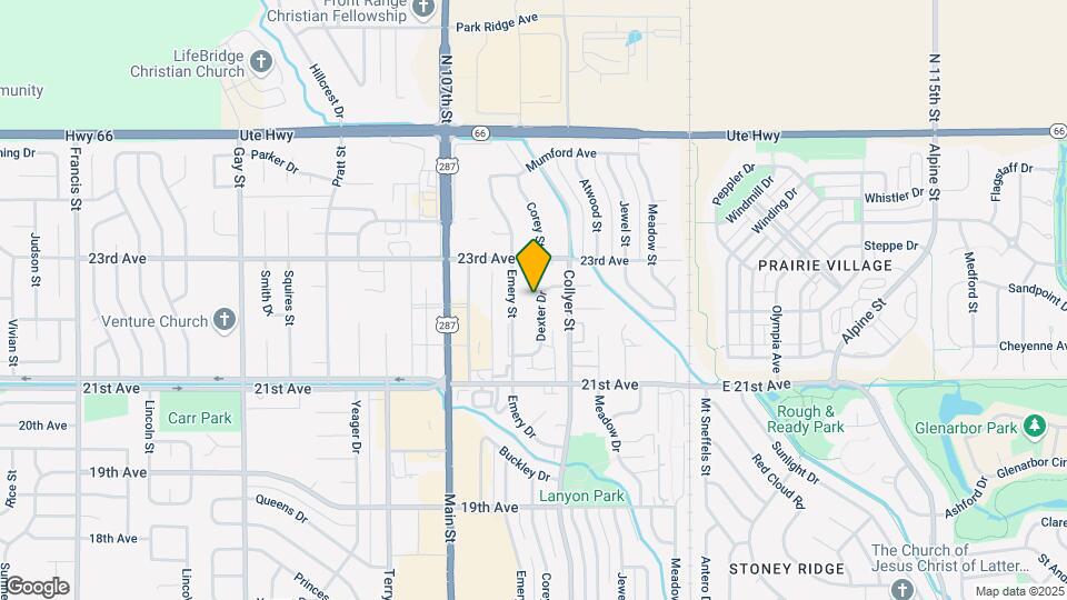 2223 Dexter Dr Map and Location Details