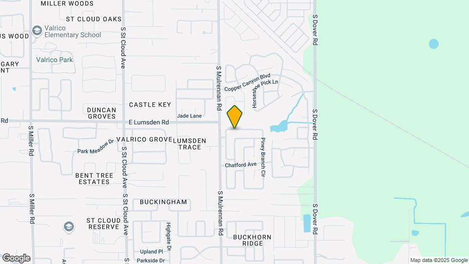 1238 Piney Branch Cir Map and Location Details