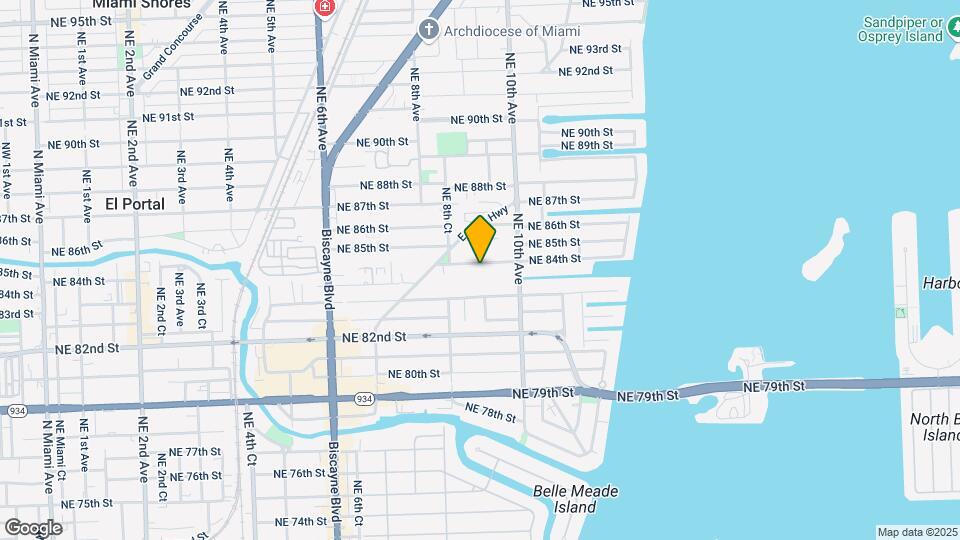 924 NE 84th St Map and Location Details