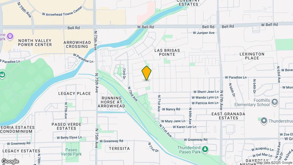 7209 W Paradise Ln Map and Location Details