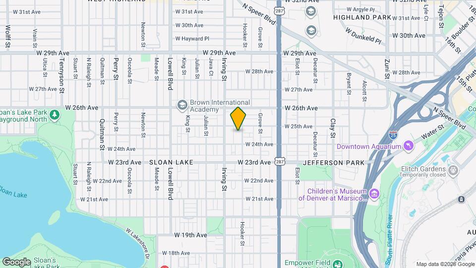 2429 Hooker St Map and Location Details