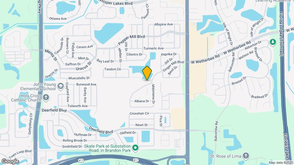 2417 Ginger Mill Blvd Map and Location Details