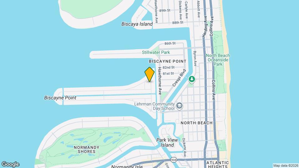 8030 Noremac Ave Map and Location Details