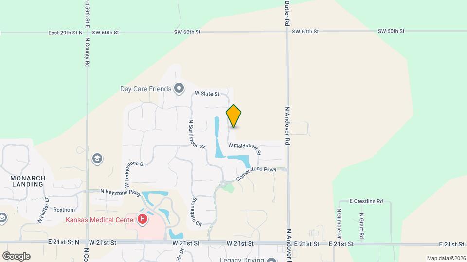 2516 N Fieldstone St Map and Location Details