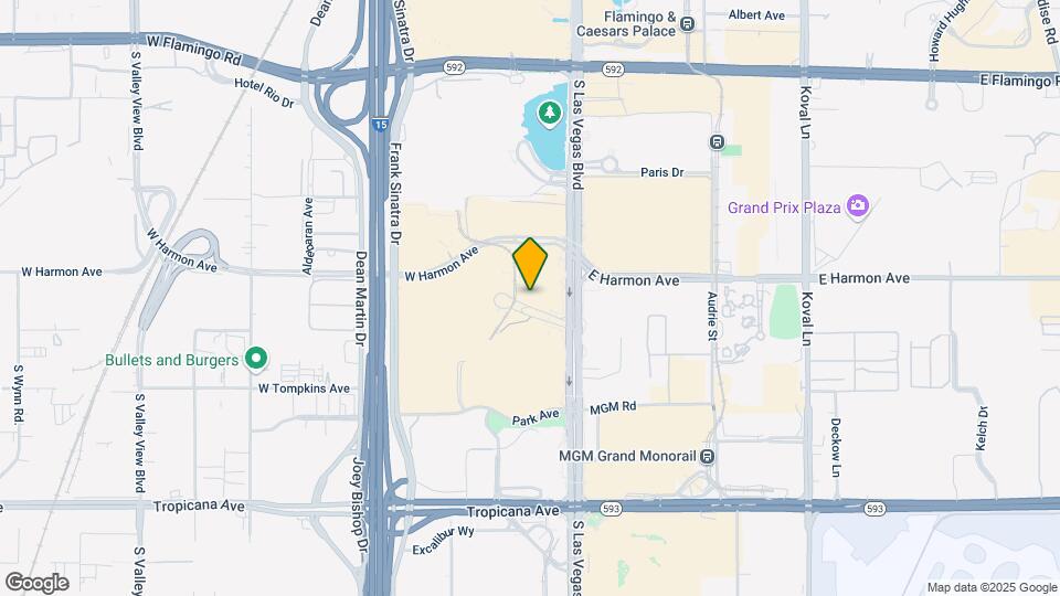 3722 S Las Vegas Blvd Map and Location Details
