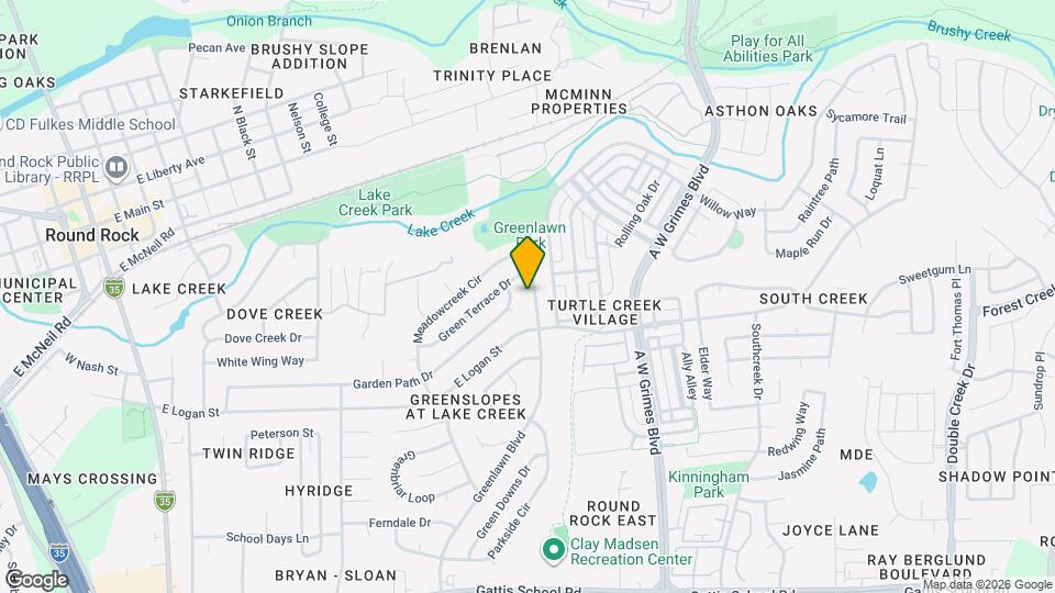 412 Greenlawn Blvd Mapa y Detalles de la Ubicación