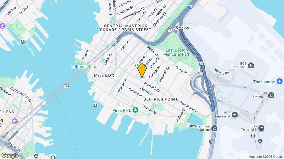 226 Maverick St, Unit 2R Map and Location Details