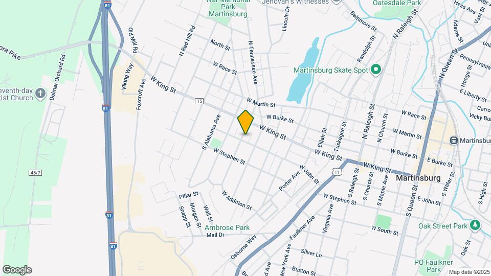 234 S Illinois Ave Map and Location Details