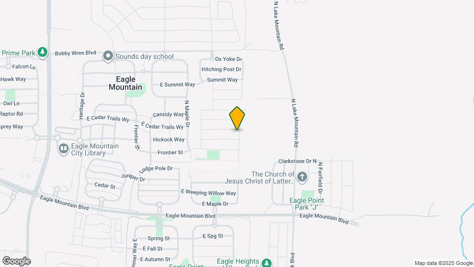 2440 E Surry Way Map and Location Details