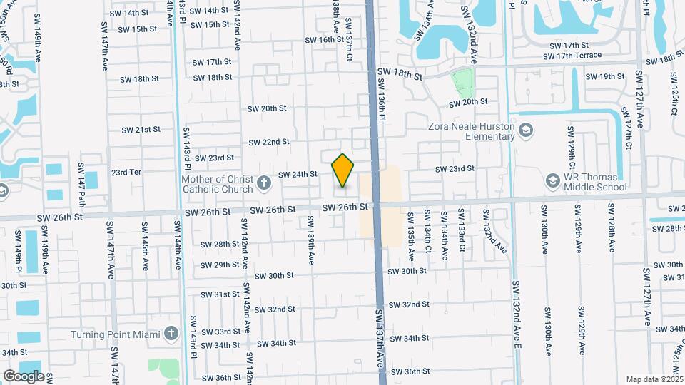 2514 SW 138th Ave Map and Location Details