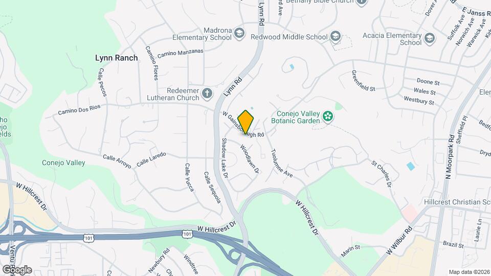 562 Knollview Ln Map and Location Details