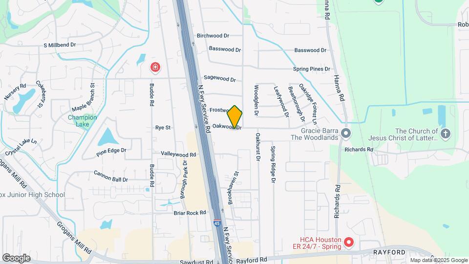 214 Oakwood Dr Map and Location Details