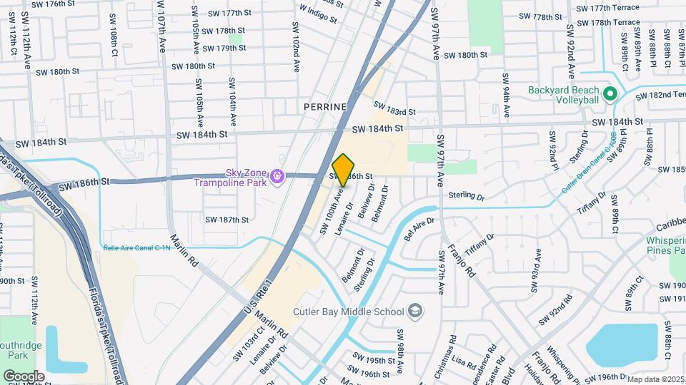 18637 SW 100th Ave Map and Location Details