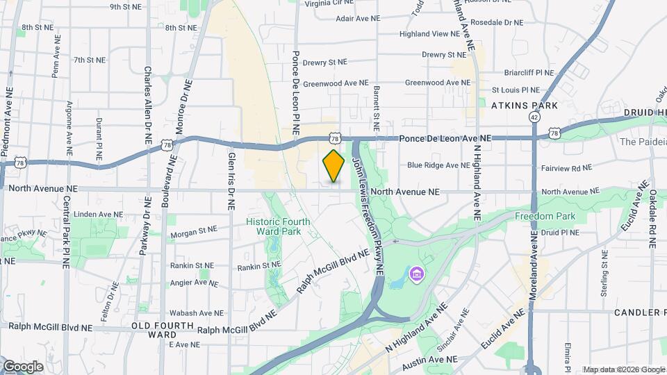 620 Bonaventure Ave NE Mapa y Detalles de la Ubicación