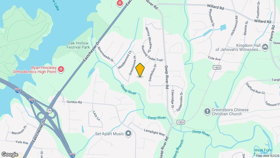 2642 Hidden Pond Cove Mapa y Detalles de la Ubicación