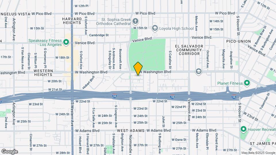 1857 Cordova St Map and Location Details