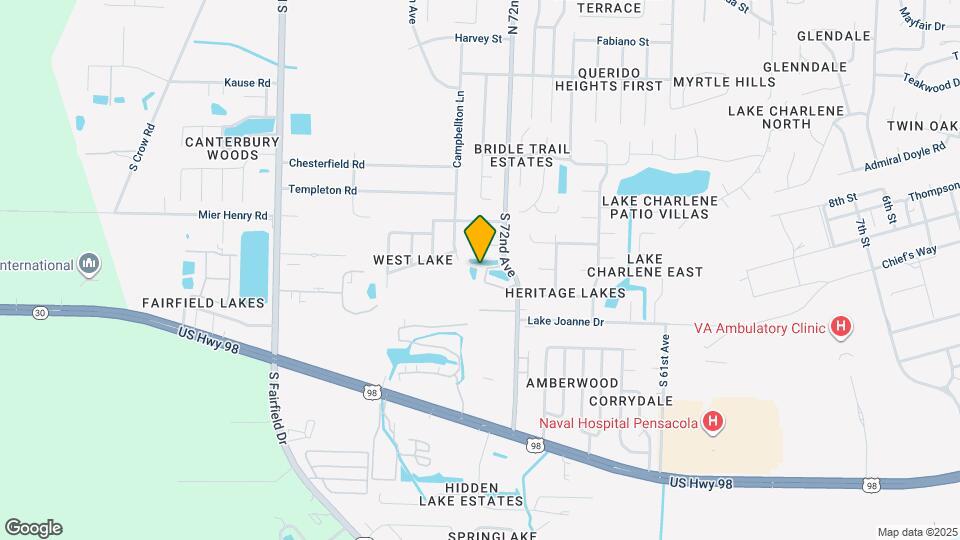 7223 Lago Vista Ct Map and Location Details